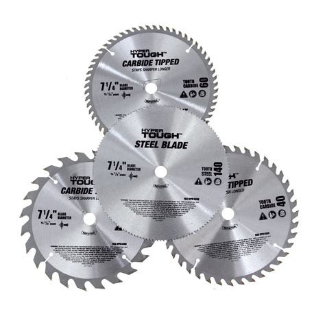 Hyper Tough 4 Piece 7 14 Circular Saw Blades