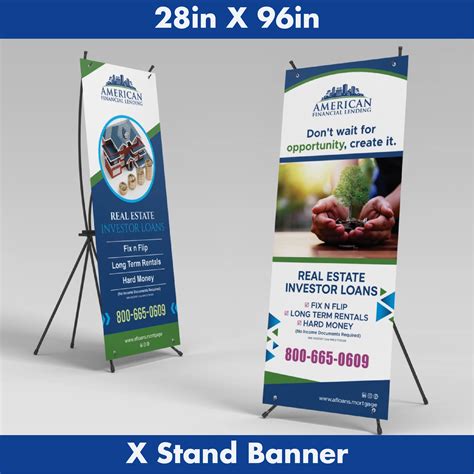 X Stand Banner – soloprint.ca