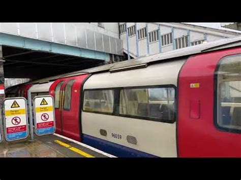 Jubilee Line At Neasden Station Youtube