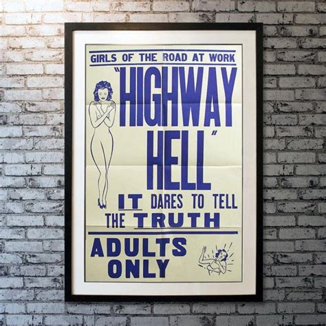 Highway Hell, Unframed Poster, 1941 For Sale at 1stDibs