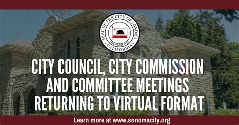 All City Council City Commission And Committee Meetings Returning To