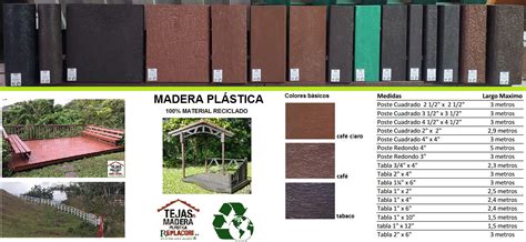 Madera Plástica Tejas y Madera Plástica Costa Rica