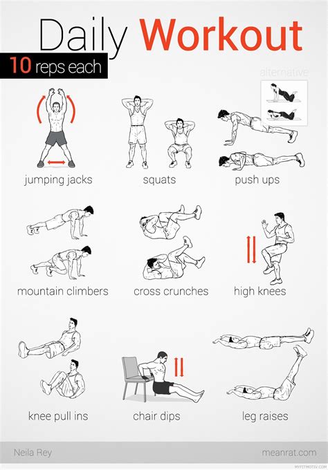 Beginners Bodyweight Workout Plan Pdf | EOUA Blog