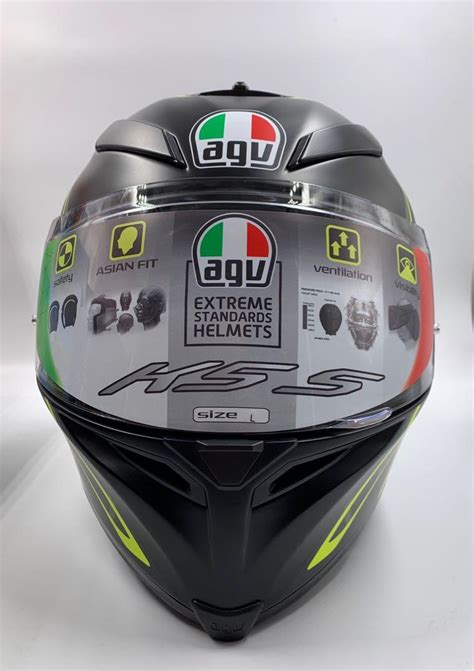 AGV K5 S Tornado Matt Black Yellow Fluo Motorcycles Motorcycle