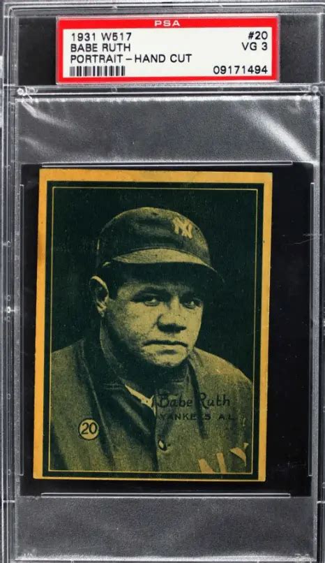 Ten Babe Ruth Baseball Cards That Look Undervalued