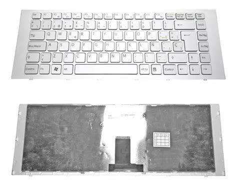 Teclado Notebook Sony Vaio Vpceg El Pcg A U Blanco