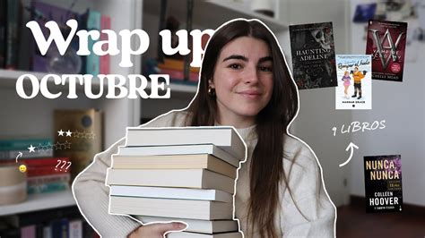 Wrap Up Octubre Libros Youtube