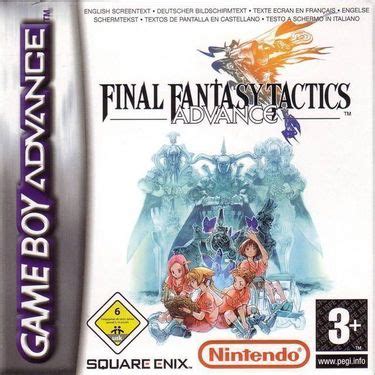 Final Fantasy Tactics Advance Surplus Rom Gba Game Emu Games