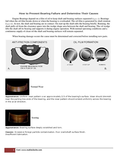 Bearing Failure and Their Causes | PDF