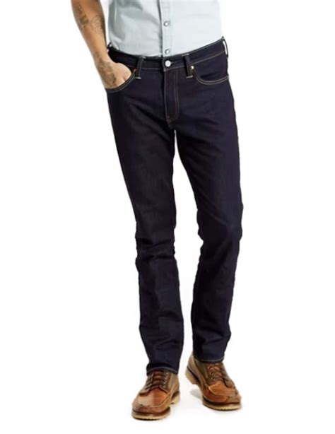 Pantal N Vaquero Levis Slim Azul Indigo Para Hombre