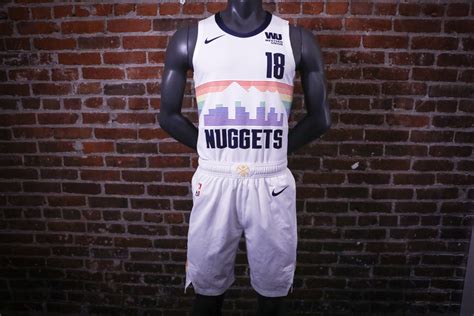 Must See The Denver Nuggets Have Brought Back The Rainbow Skyline