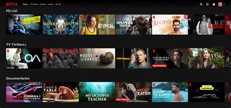 Netflix Home Screen Template