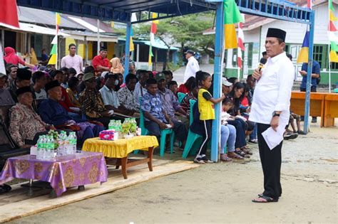 Dengan Rp Miliar Ansar Bangun Unit Rumah Suku Laut Lingga