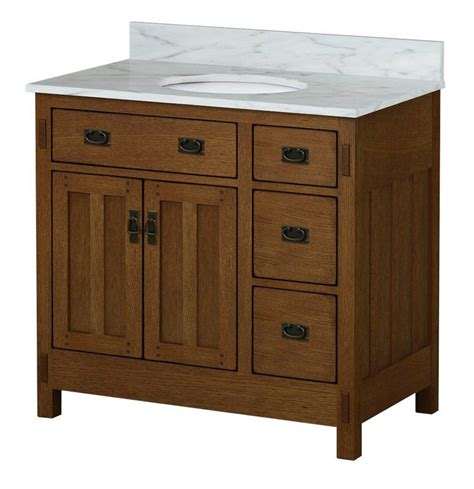 Darby Home Co American Craftsman Bathroom Vanity Base Only