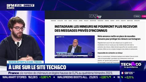 À lire sur le site Tech Co Instagram les mineurs ne pourront plus