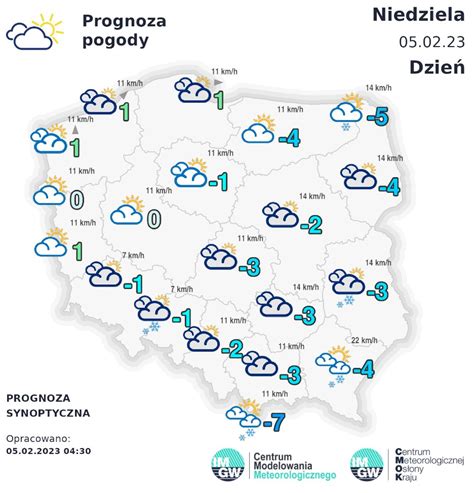 Imgw Pib Meteo Polska On Twitter Zachmurzenie Umiarkowane I Du E