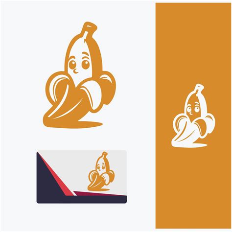 Banana Sprout mascot logo 53125011 Vector Art at Vecteezy