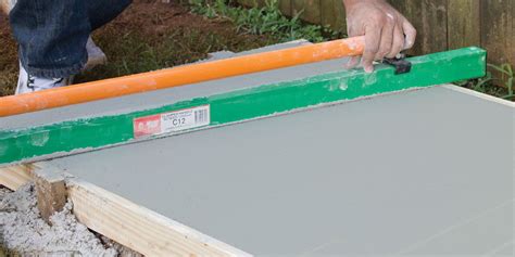 Laying a concrete slab | DIY Learning & Projects