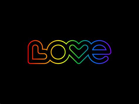 Neon Love Sign by Sander de Wekker on Dribbble