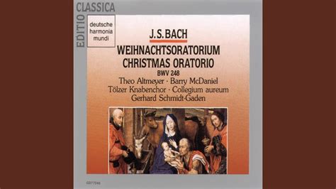 Weihnachtsoratorium BWV 248 Cantata No 1 Und Sie Gebar Ihren Ersten