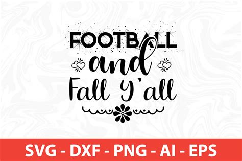 Football And Fall Yall SVG Graphic By Nirmal108roy Creative Fabrica