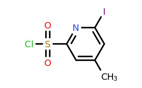 CAS 1393558 46 7 6 Iodo 4 Methylpyridine 2 Sulfonyl Chloride Synblock