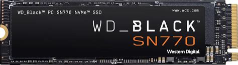 Wd Black Unidad De Estado S Lido Ssd Interna Para Juegos Sn Nvme