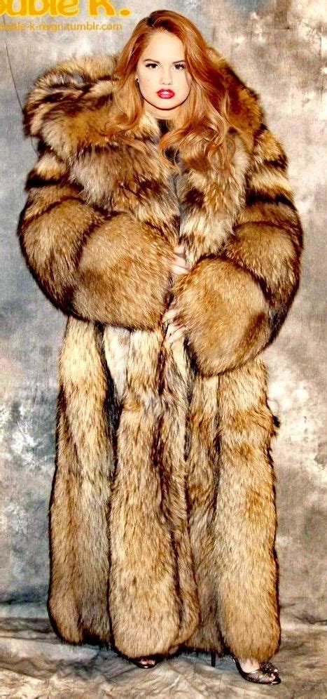 Fur Fashion Womens Fashion Big Huge Femdom Coyote Fox Fur Raccoon