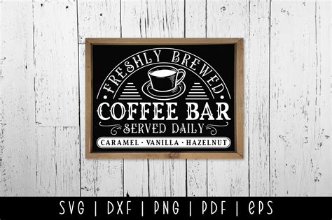 Coffee Bar Svg Vintage Coffee Sign Svg Graphic By Craftlabsvg