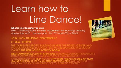 Learn how to Line Dance! | English Language Institute