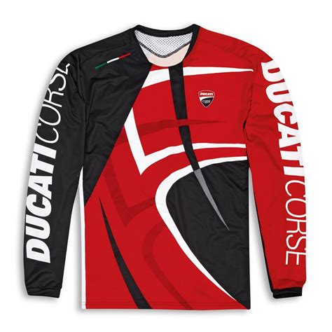 Long Sleeve Technical T Shirt Ducati Corse Mtb V