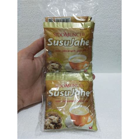 Jual Susu Jahe Sidomuncul Renceng Isi Sachet Shopee Indonesia