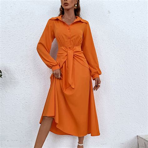 Time And Tru Long Sleeve Dresses For Womencasualcutefall Fashion