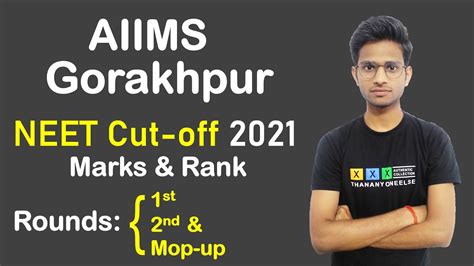 Aiims Gorakhpur Neet Cut Off 2021 Aiims Gorakhpur Neet Cut Off Marks