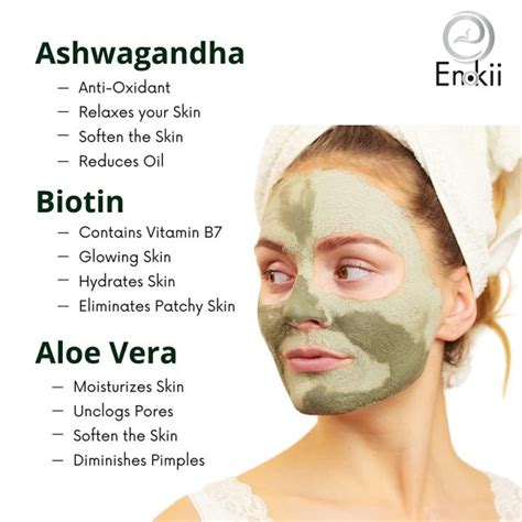 Enokii Green Tea Skin Energizing Mask 100gms