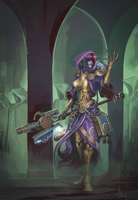 Techpriest Athanasia Ev 1 By Nictanova On Deviantart