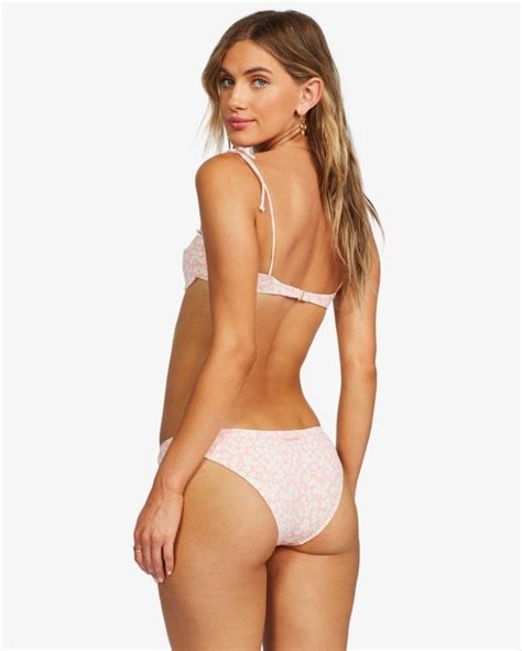 Ditsy Darling Tropic Braguita De Bikini De Tejido Reciclado Para