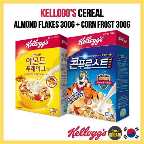 Korean Food Kellogg S Cereal Almond Flakes G Corn Frost G