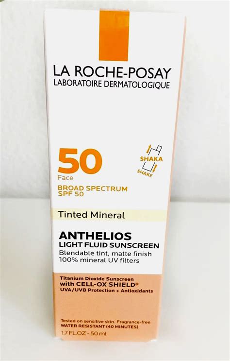 La Roche Posay Anthelios Tinted Sunscreen Spf 50 Ultra Light For Face 1