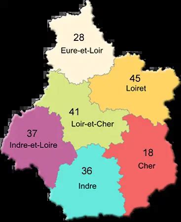 Région CENTRE VAL DE LOIRE Présentation Carte Chiffres Clés