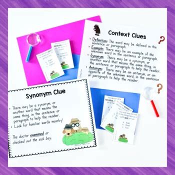 Context Clues Detectives By Speech Time Fun Tpt