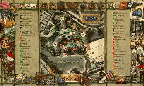 Universal Loews Royal Pacific Resort Map | Printable Templates Free