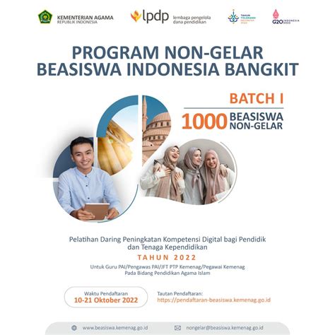 Beasiswa Indonesia Bangkit Program Non Gelar Atmago