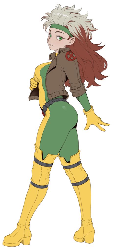 Rogue Marvel And 1 More Drawn By Cheshirrr Danbooru