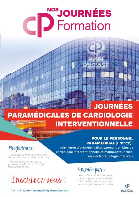 Journées paramédicales de cardiologie interventionnelle Talents