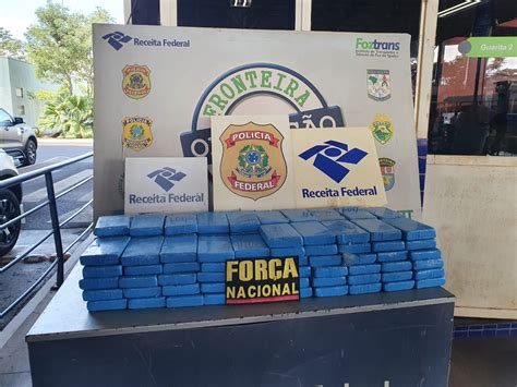 Receita Federal apreende 150 quilos de cocaína na Ponte Internacional