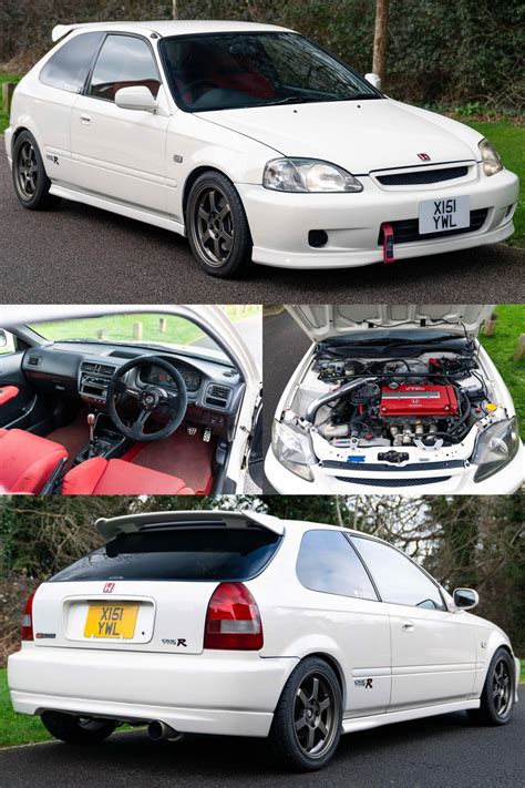 00 Jdm Honda Civic Type R Ek9 Blueprint 16l B16 Vtec I4 5spd 120lb Ft 182bhp Championship