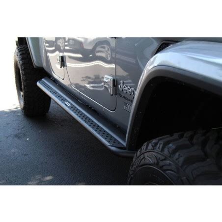 Marche Pieds Jeep Wrangler Jl Portes Aujourd Hui Plat Noir Xtrm