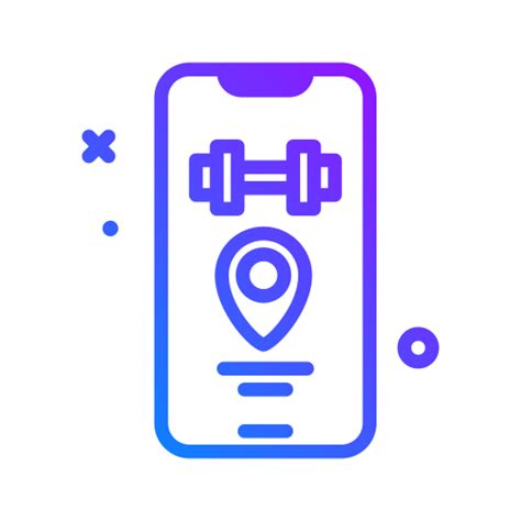 Fitness App Generic Gradient Icon