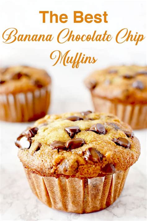 Moist Banana Chocolate Chip Muffins The Taste Of Kosher